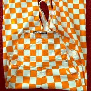 Tennessee checkered overalls